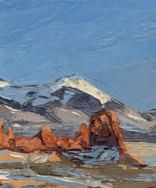 The Garden of Eden Glowing With Light Print