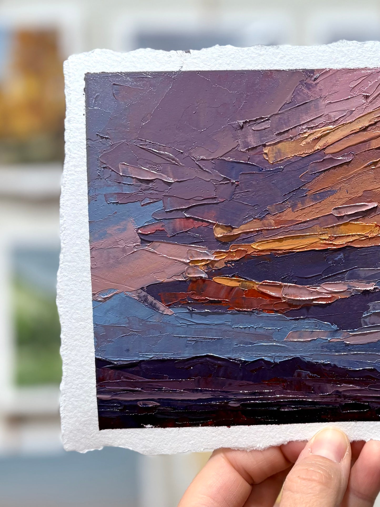 19/100 Painting on Paper