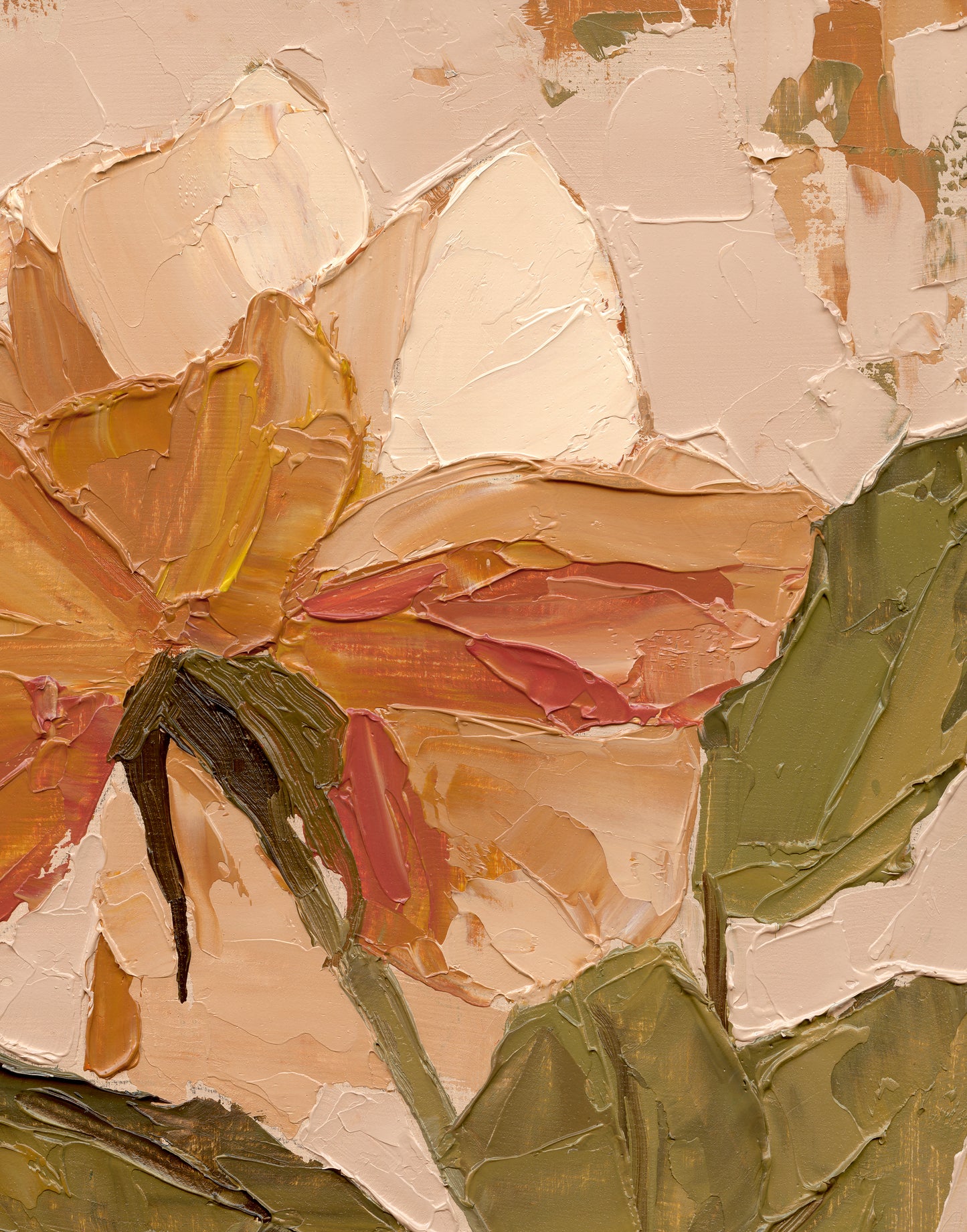 I Am Uplifting Peony Print