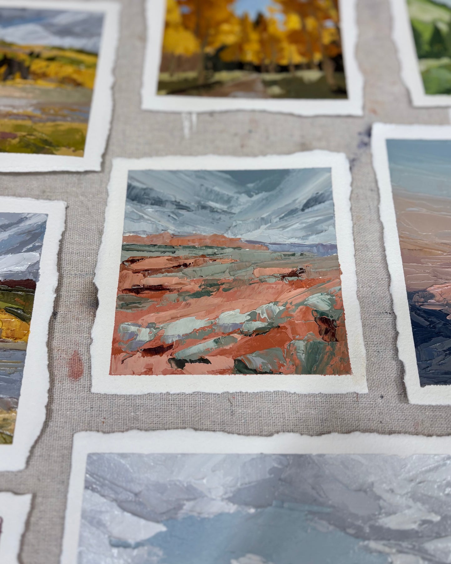 6/100 Painting on Paper