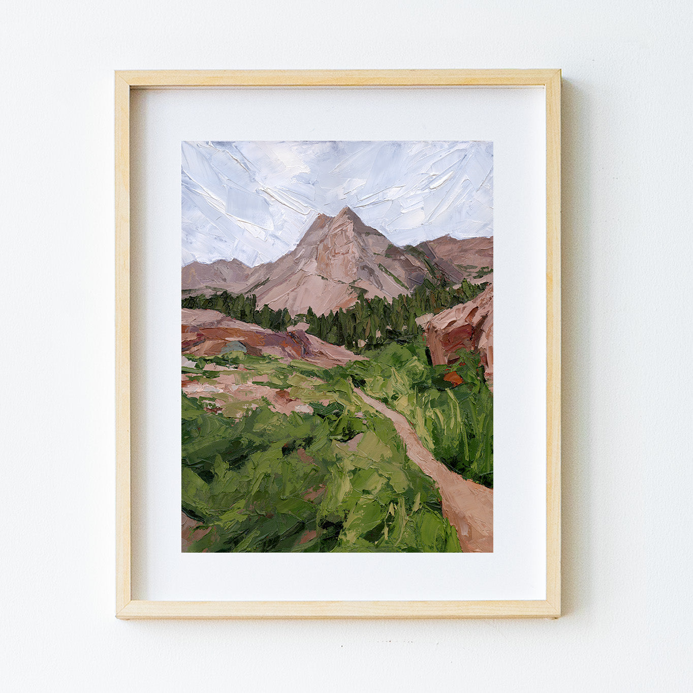Sundial Peak Full of New Life Print