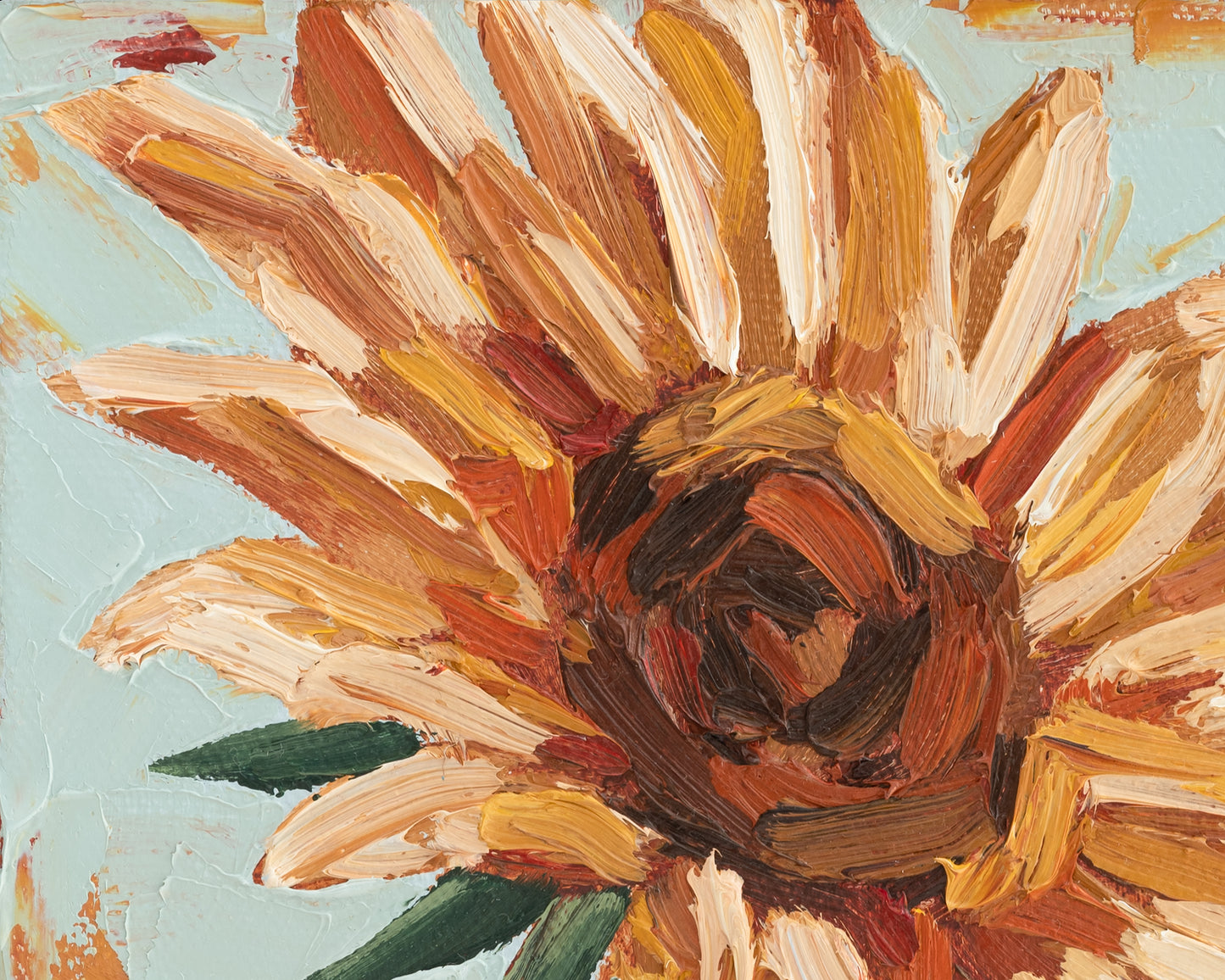 close up of the print