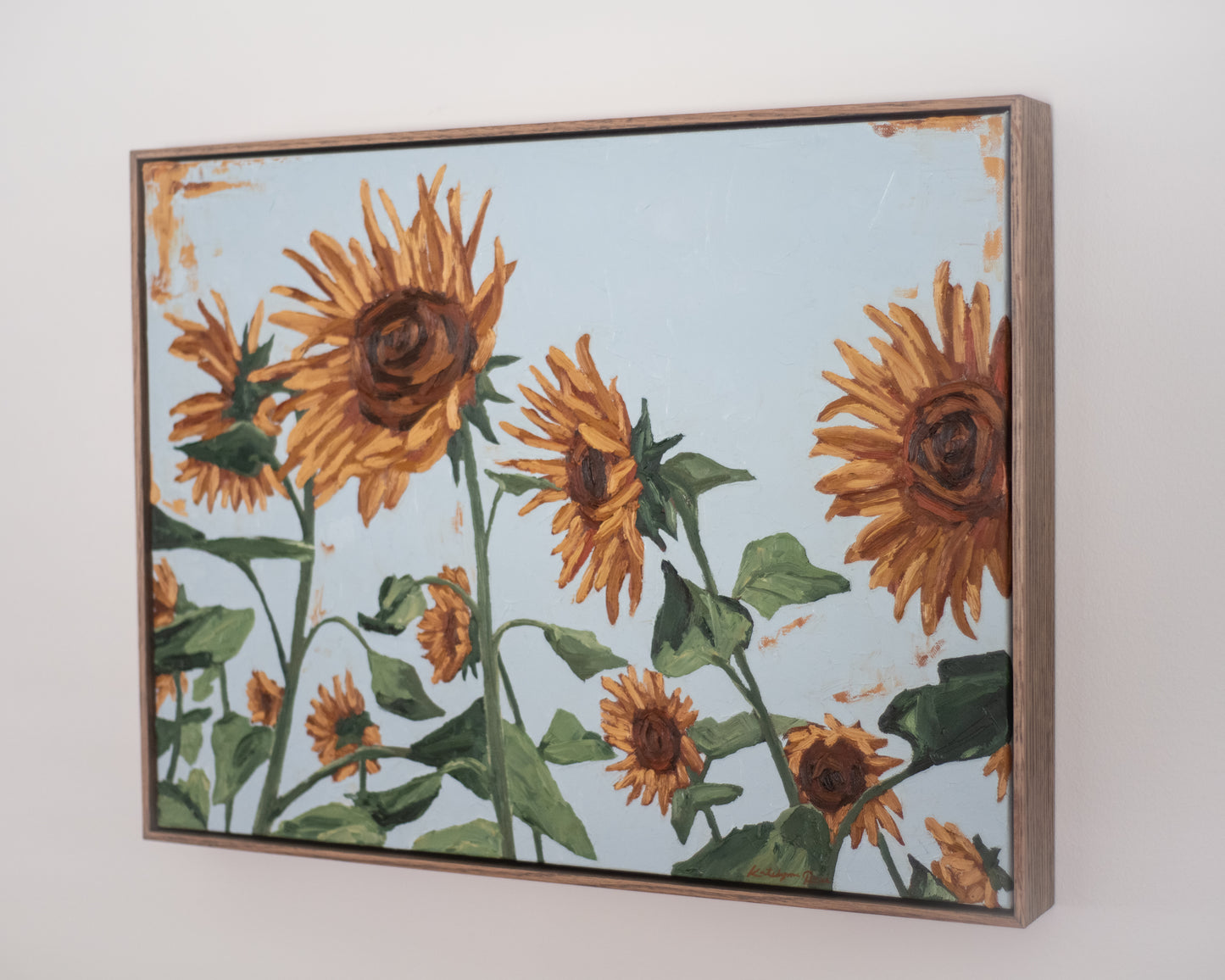 Sunflowers Dancing With the Breeze