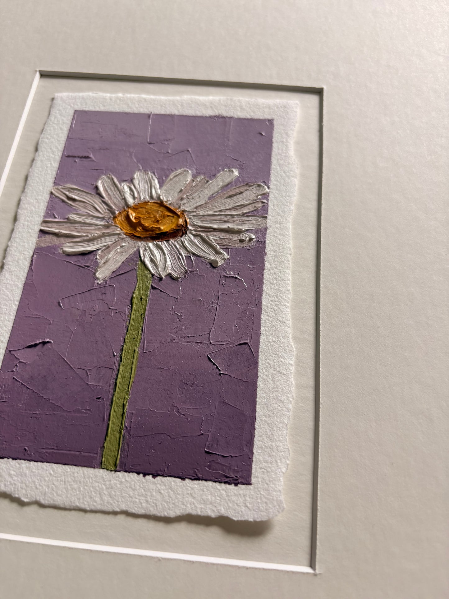 31/100 3x5" painting on Paper Framed