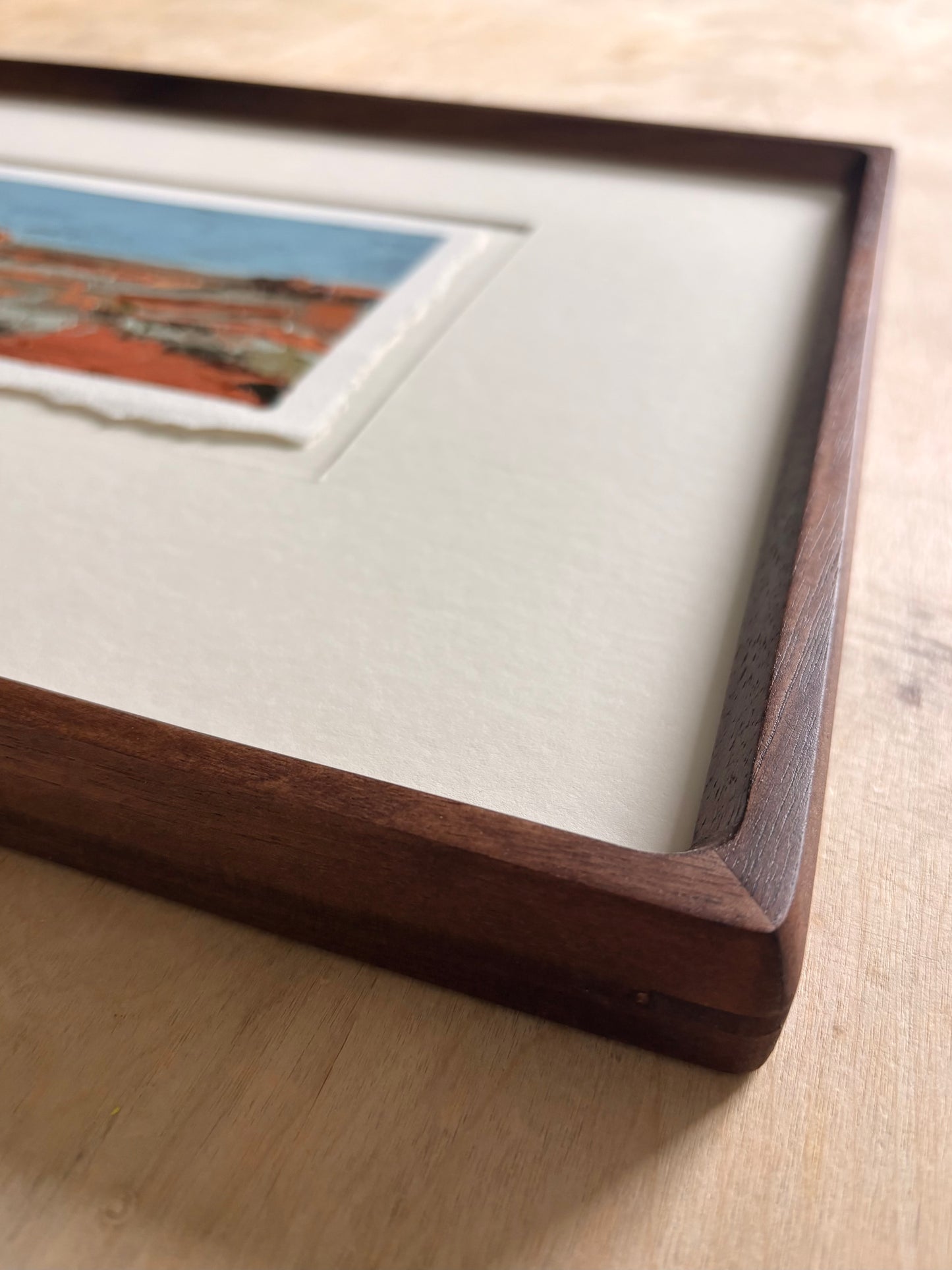 26/100 4x6" painting on Paper Framed