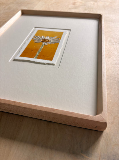 33/100 3x5" painting on Paper Framed