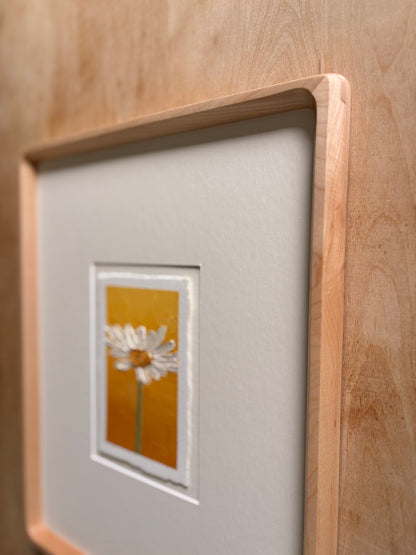33/100 3x5" painting on Paper Framed