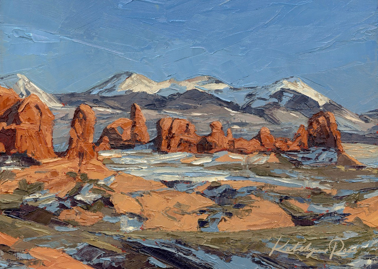 The Garden of Eden Glowing With Light Print