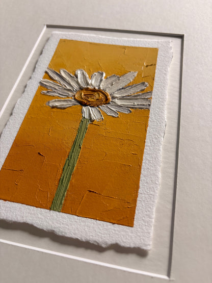 33/100 3x5" painting on Paper Framed
