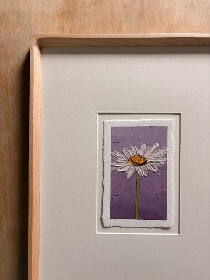 31/100 3x5" painting on Paper Framed