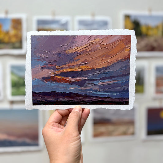 19/100 Painting on Paper