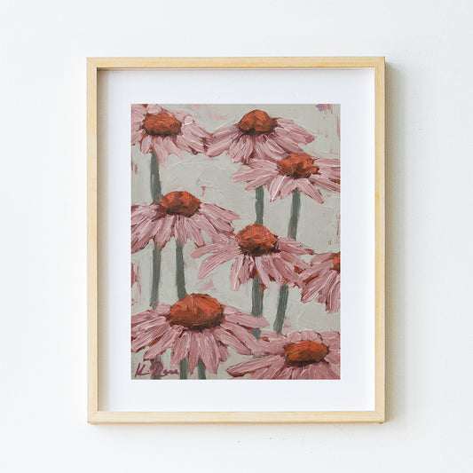 Coneflowers Rising Together Print