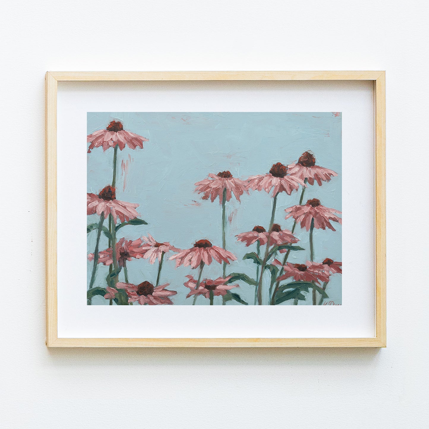 Coneflowers in Bloom Print