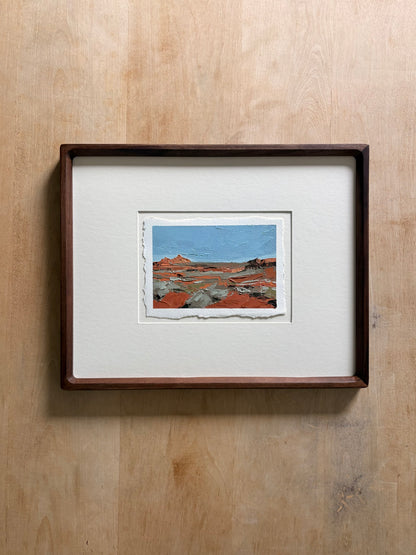 26/100 4x6" painting on Paper Framed