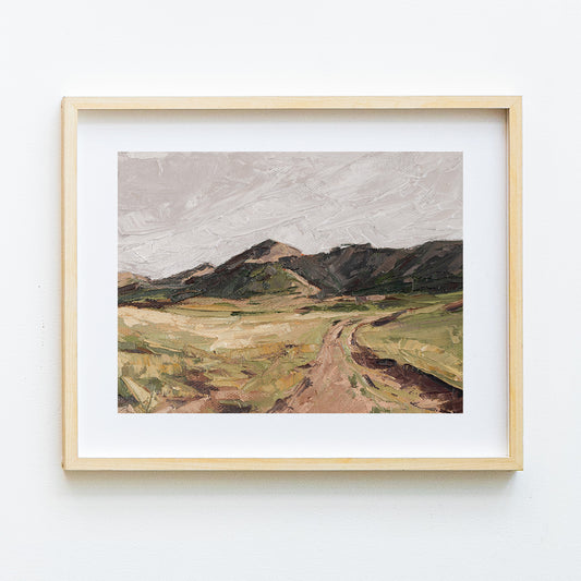 Evening Views at Independence Pass Print