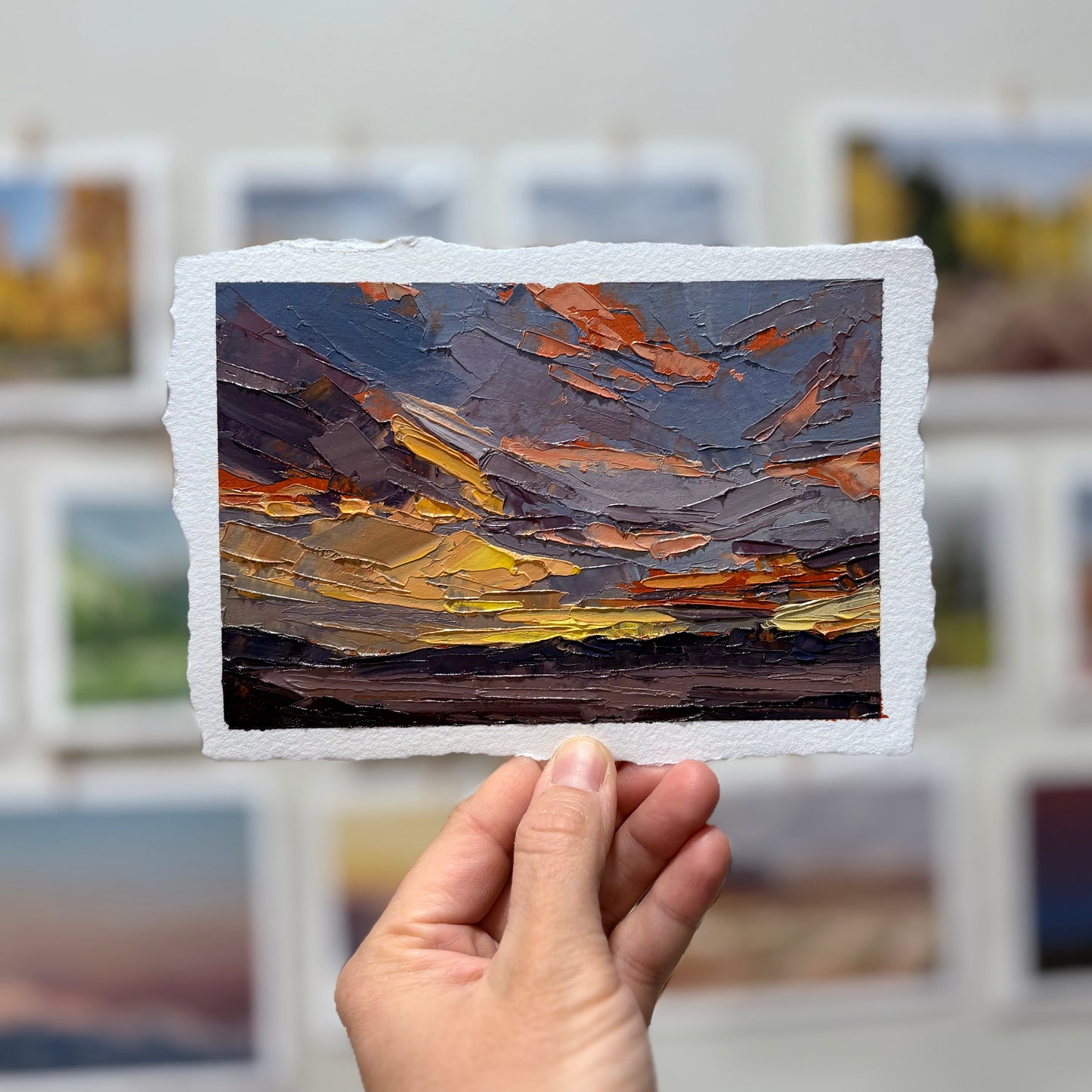 18/100 Painting on Paper