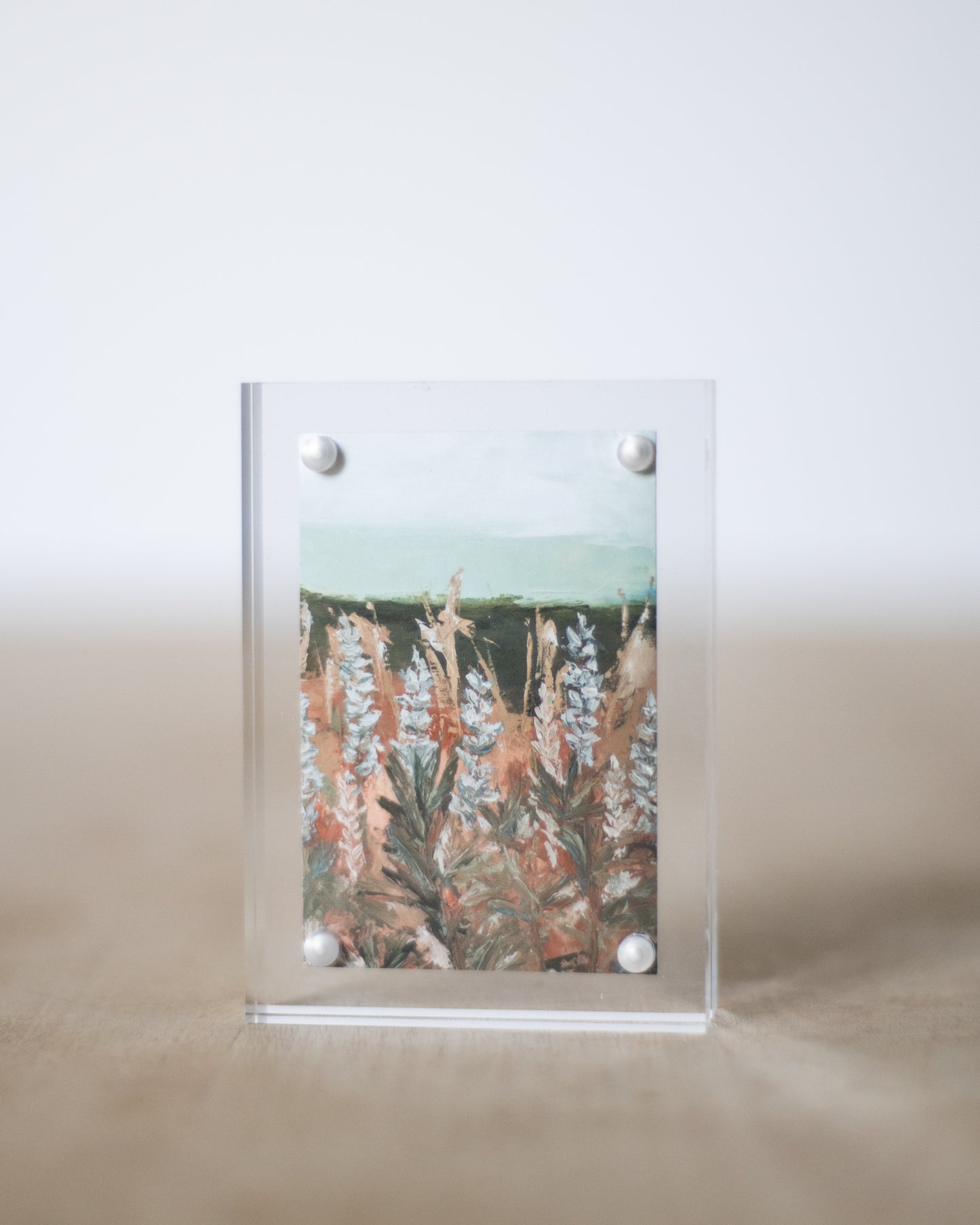 "Field of Blooms in Summer" Mini Print