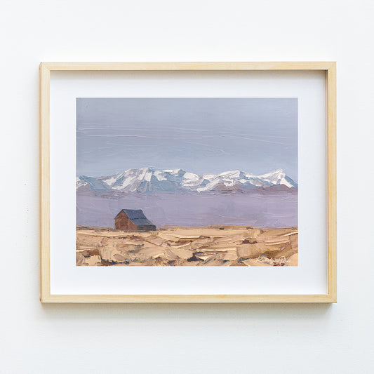 Finding Solace in Heber Valley Print