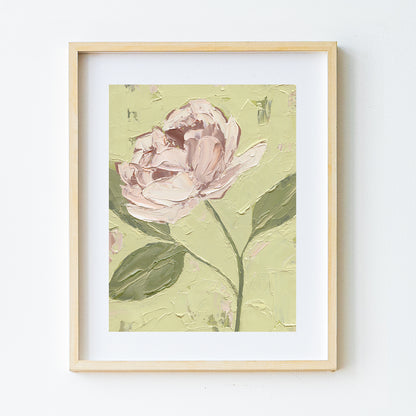 I Am Divine Peony Print