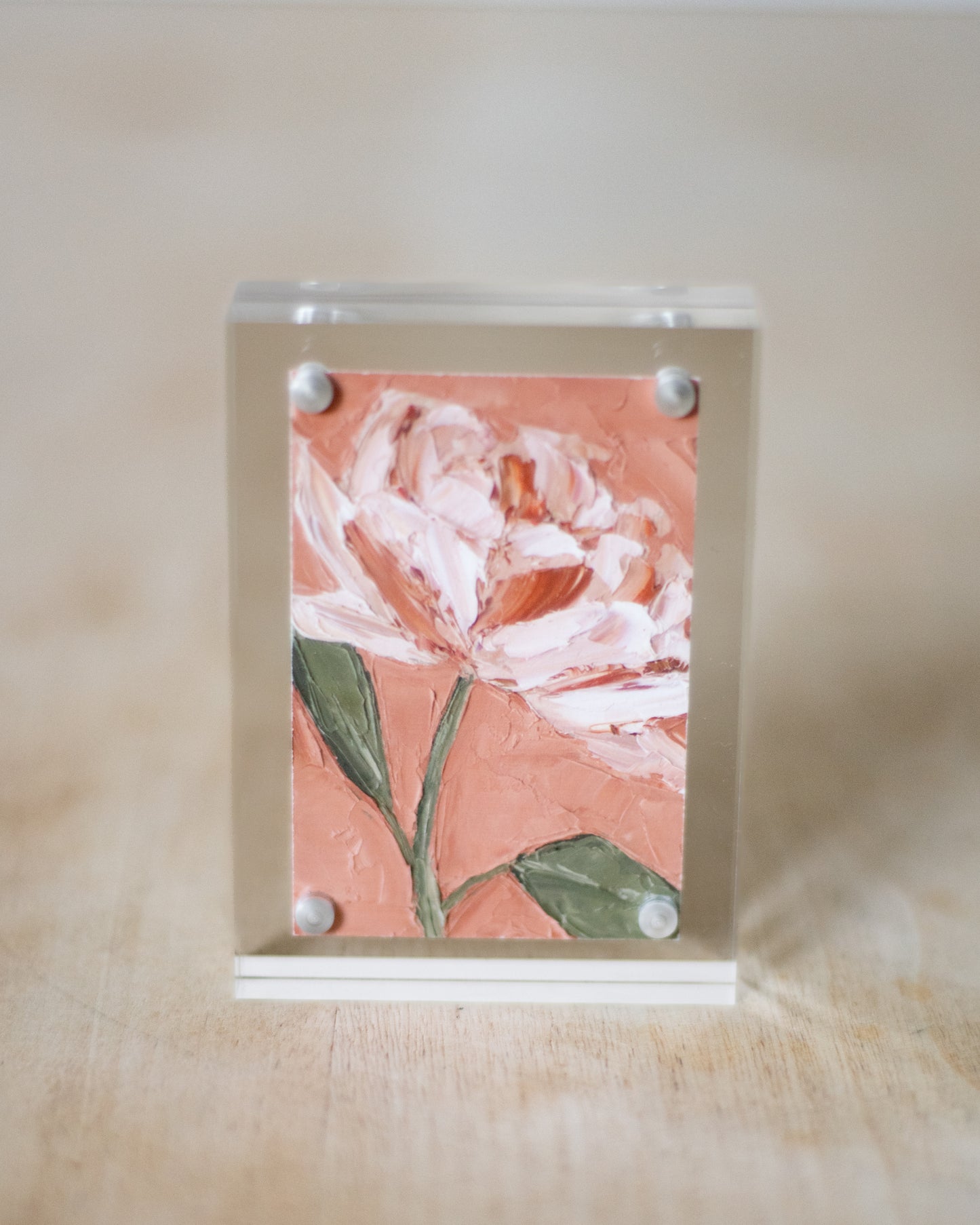 "I Am Growing Peony" Mini Print