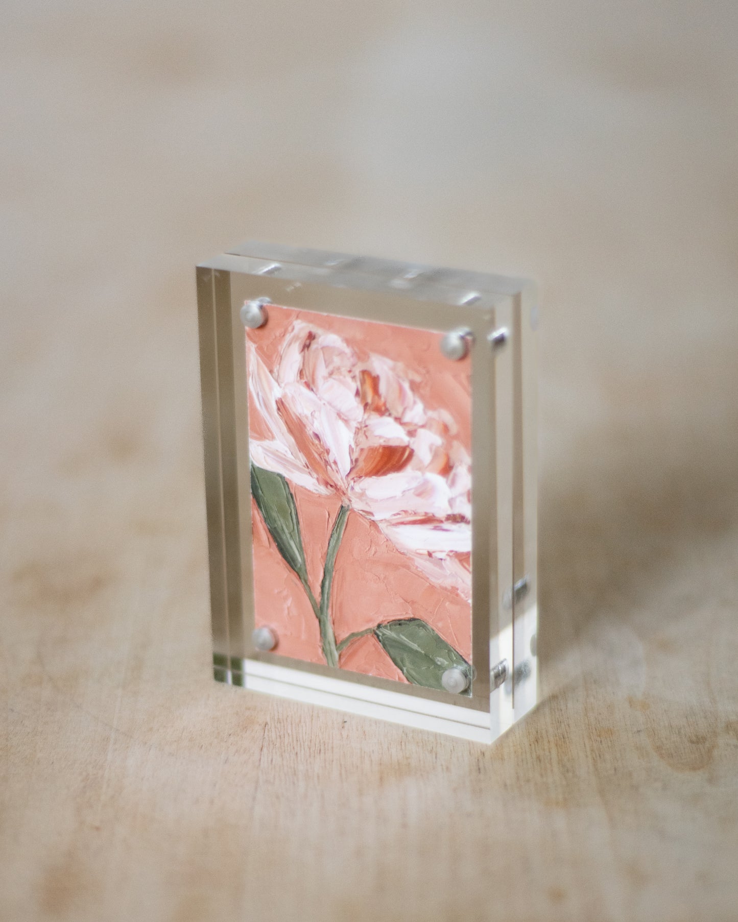 "I Am Growing Peony" Mini Print