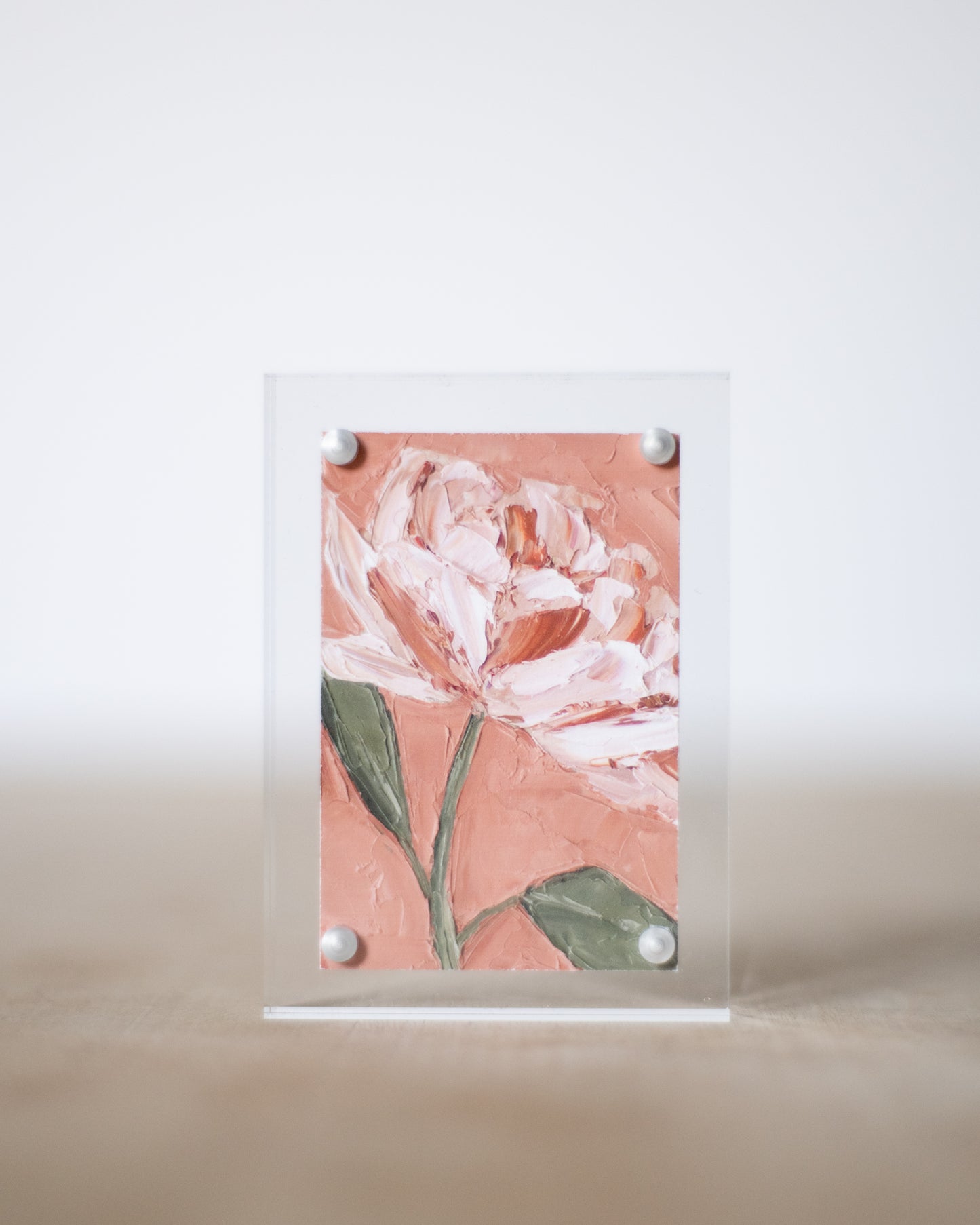 "I Am Growing Peony" Mini Print