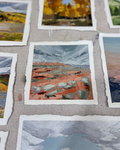 6/100 Painting on Paper