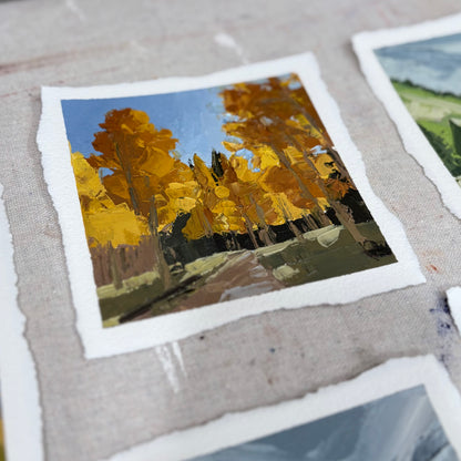 7/100 Painting on Paper