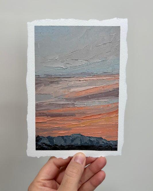 13/100 Painting on Paper