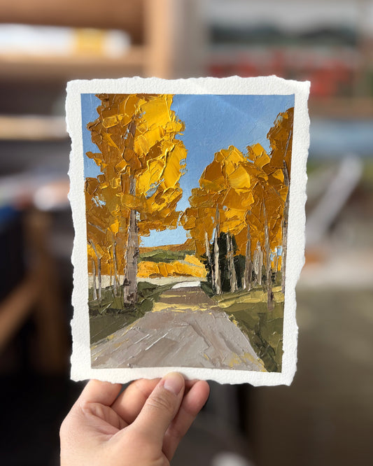 17/100 Painting on Paper