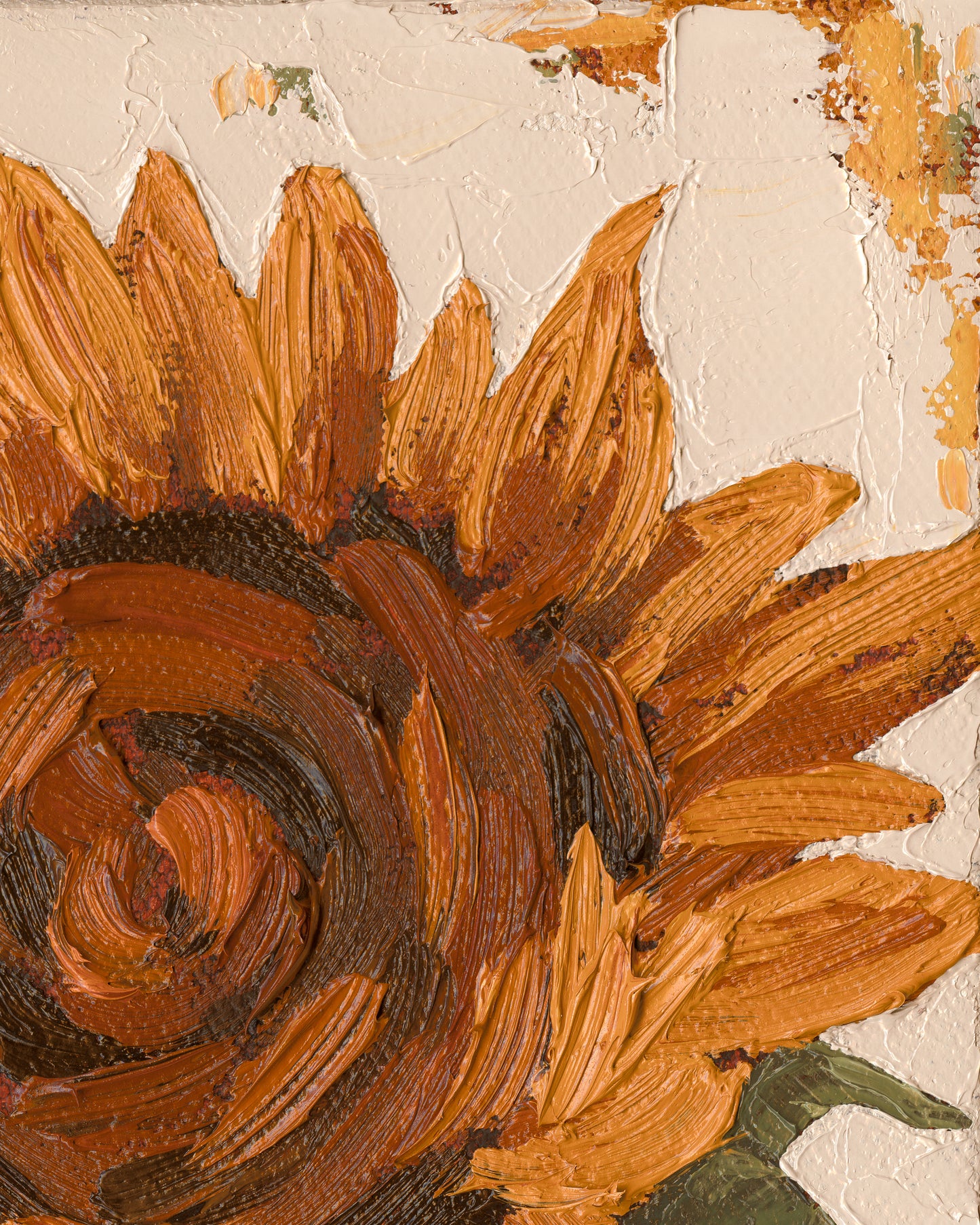 Sunflower Finding Peace Print