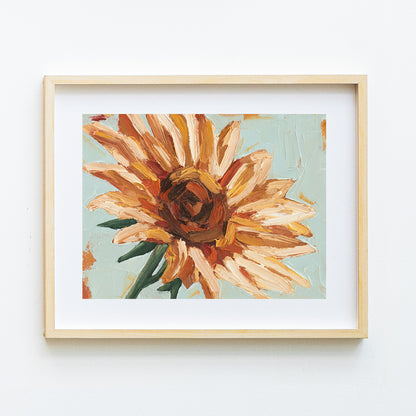 Sunflower Ready for Life Print