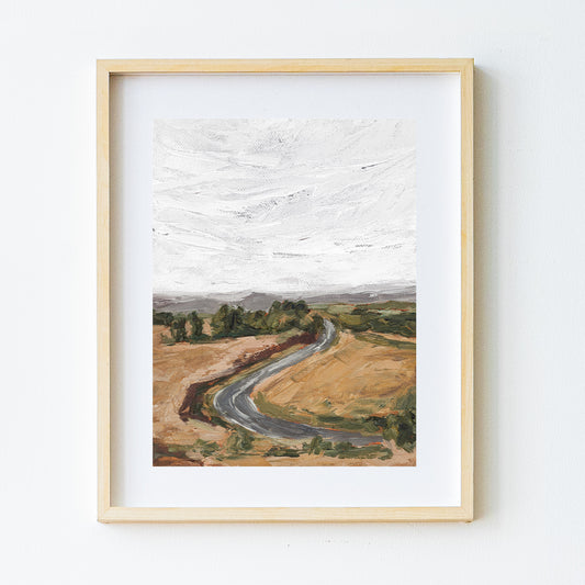 The Road Less Traveled Print