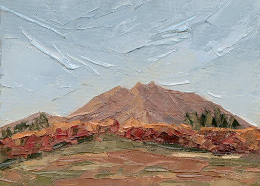 Warm Views of Mount Timpanogos Print