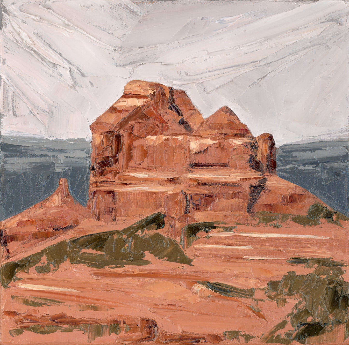 Mitten Ridge in Sedona Print