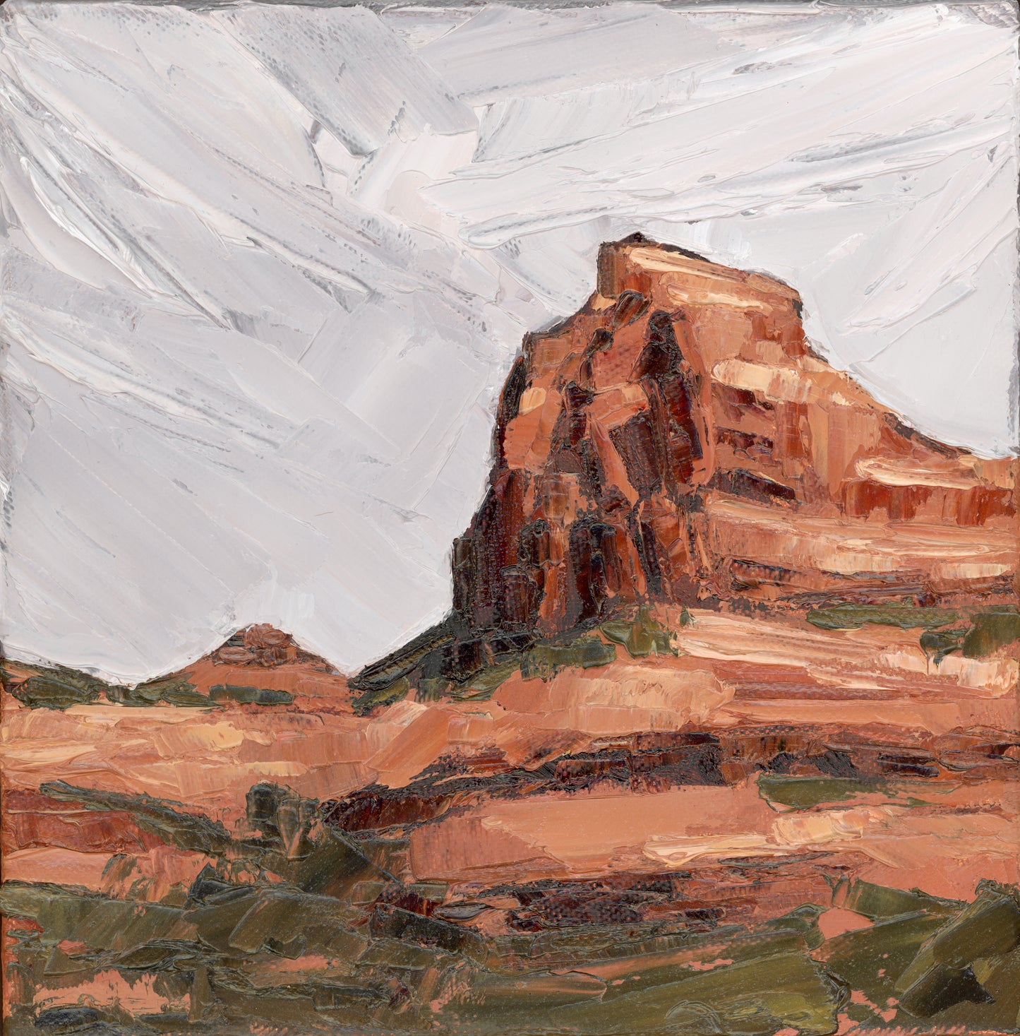 Thumb Butte in Sedona Print