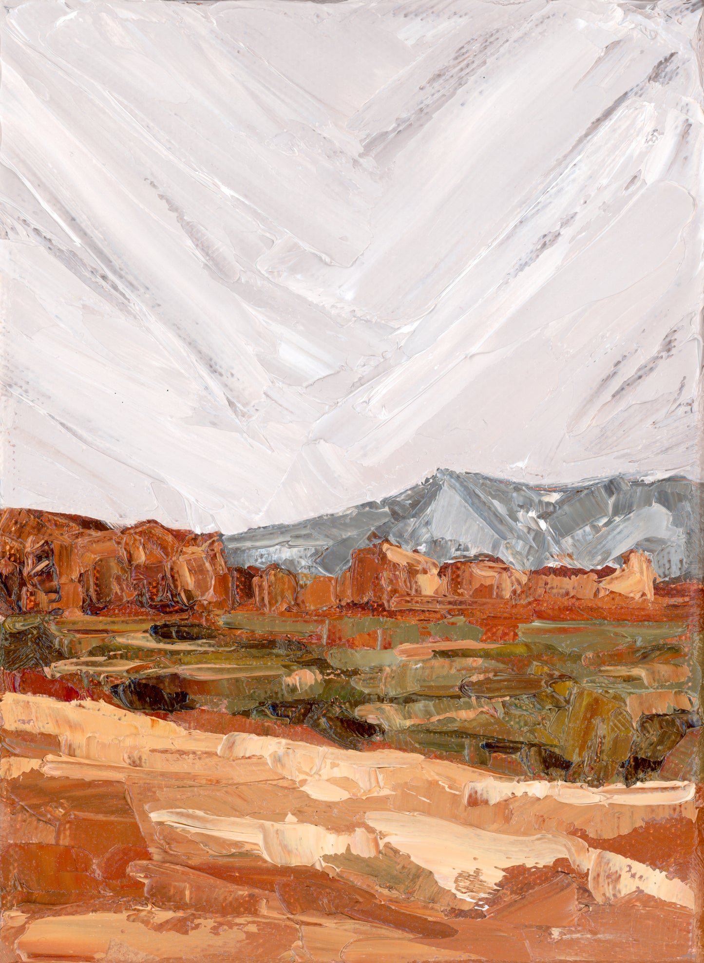 Red Rock and La Sal Mountains 2 Print