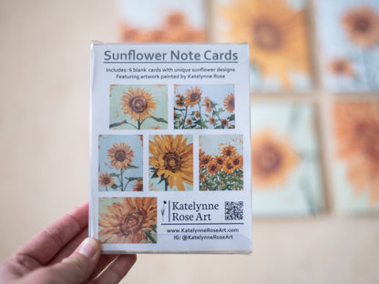 Sunflower Notecard Pack