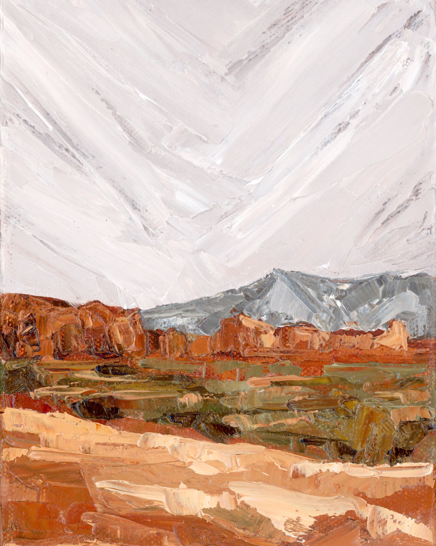 Red Rock and La Sal Mountains 2 Print